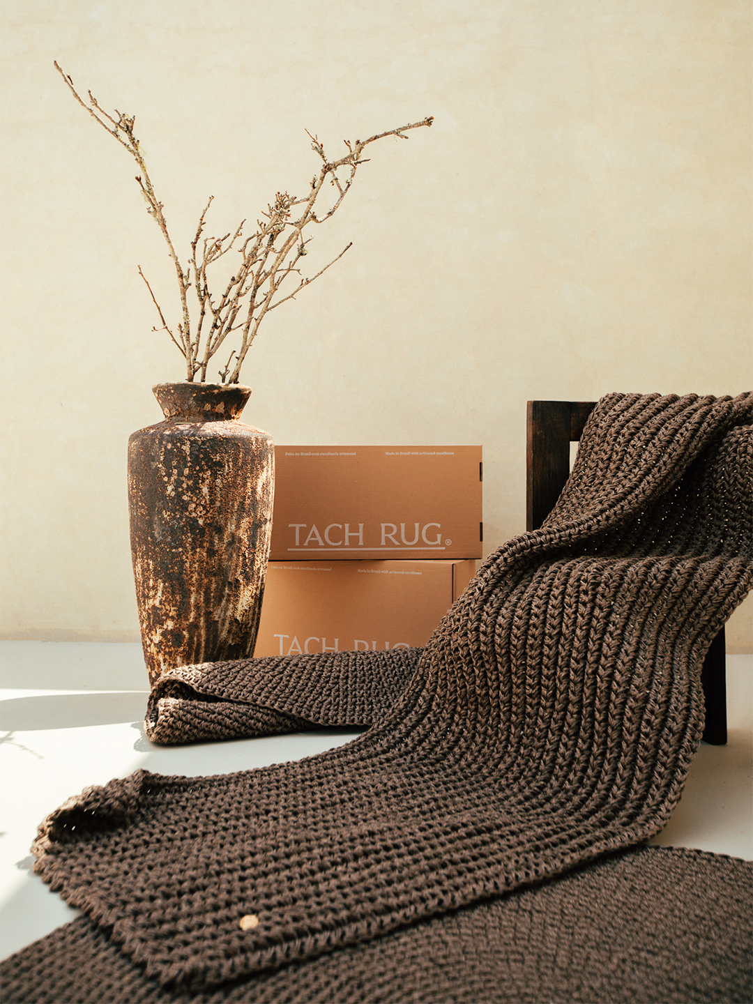 Tapete de Sisal Abaeté em Fibra Natural Corredor